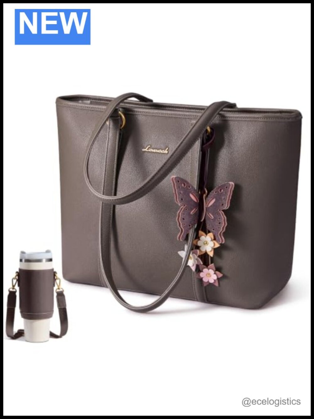 Tote Bags for Women, Top Handle Satchel Purses Shoulder Bag, Vegan Leather